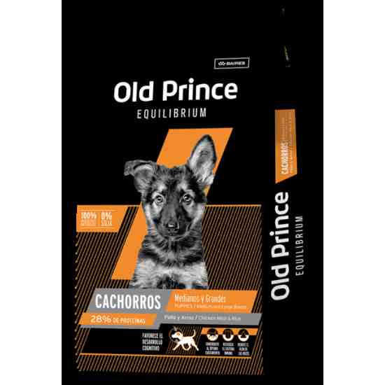 OLD PRINCE EQUILIBRIUM CACHORRO MEDIUM X 7,5 KG 